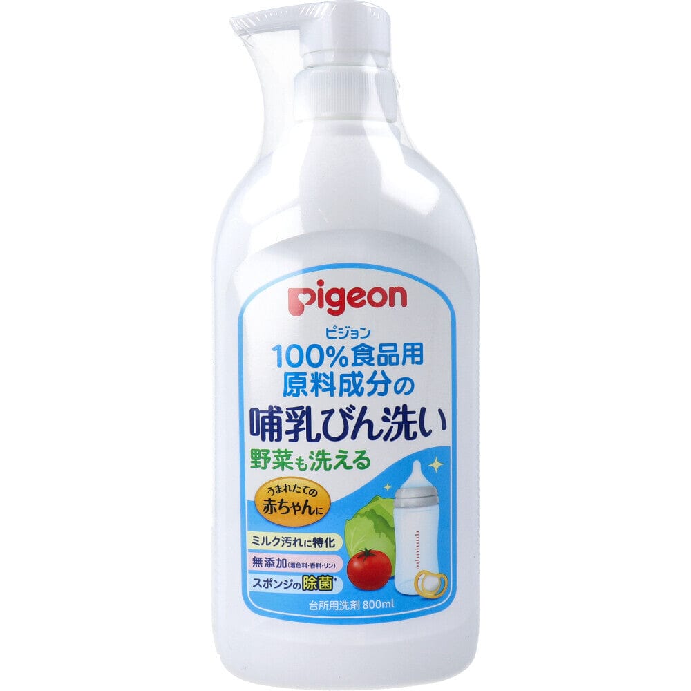 Pigeon - Baby Bottle &amp; Vegetable Fruit Wash Liquid Cleanser - 800ml Baby Bottle Cleanser 4902508009768 Durio.sg