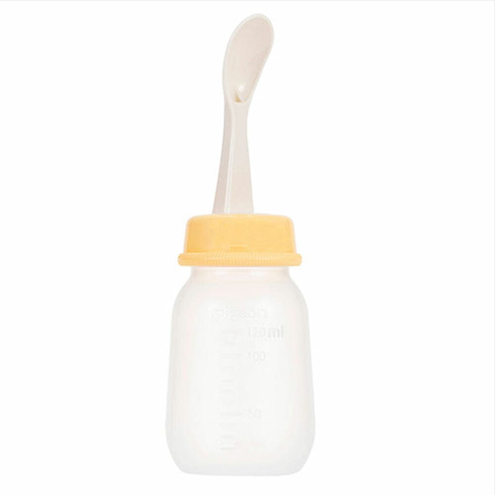 Pigeon - Baby Weaning Spoon Squeezable Bottles -  Baby Spoon  Durio.sg
