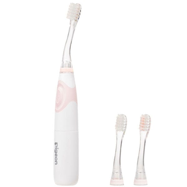 Pigeon - First Finishing Baby Electric Toothbrush - Pink Baby Toothbrush 4902508002066 Durio.sg