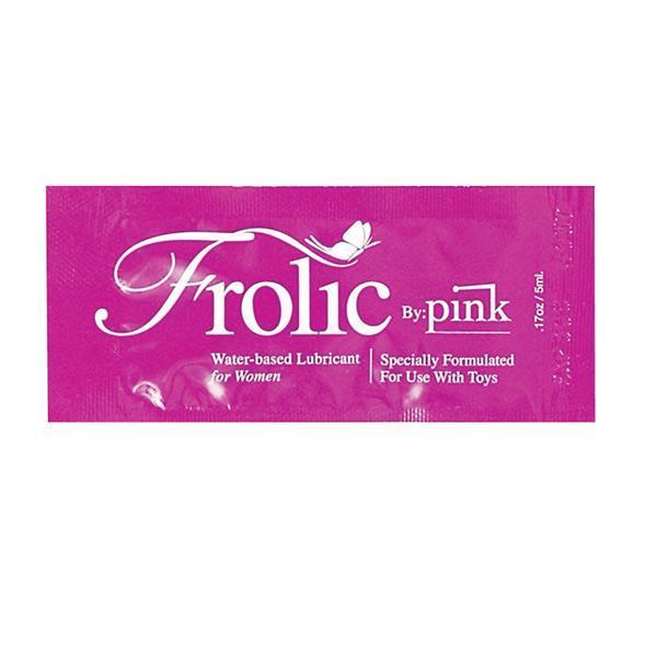 Pink - Frolic Lubricant for Women 5 ml (Lube) -  Lube (Water Based)  Durio.sg