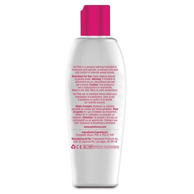 Pink - Hot Pink Gentle Warming Lubricant for Woman 4.7oz -  Warming Lube  Durio.sg
