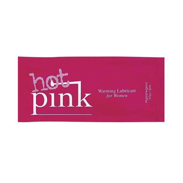 Pink - Hot Pink Warming Lubricant for Women 5ml -  Warming Lube  Durio.sg