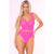 Pink Lipstick - All Access Pass Bodystocking Costume OS (Pink) -  Bodystockings  Durio.sg