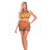 Pink Lipstick - Crave You 4Pc Bandeau Lingerie Set O/S (Orange) -  Lingerie Set  Durio.sg