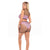Pink Lipstick - Crave You 4Pc Bandeau Lingerie Set O/S (Pink) -  Lingerie Set  Durio.sg