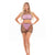 Pink Lipstick - Crave You 4Pc Bandeau Lingerie Set O/S (Pink) -  Lingerie Set  Durio.sg