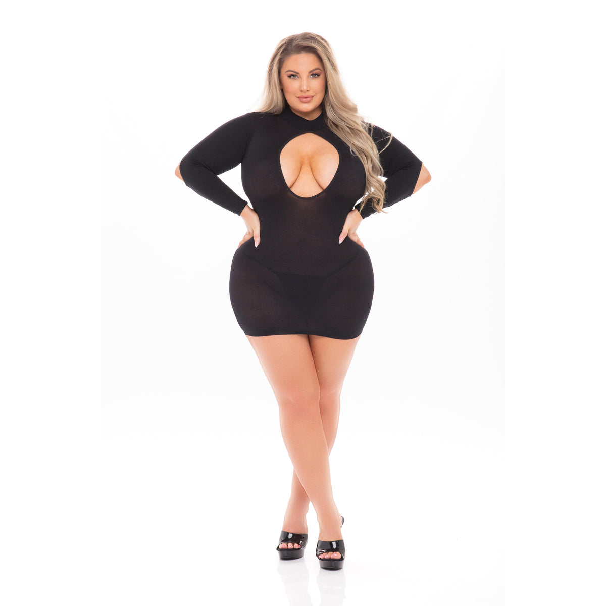 Pink Lipstick - Devilish Backless Dress Costume Queen (Black) -  Dresses  Durio.sg