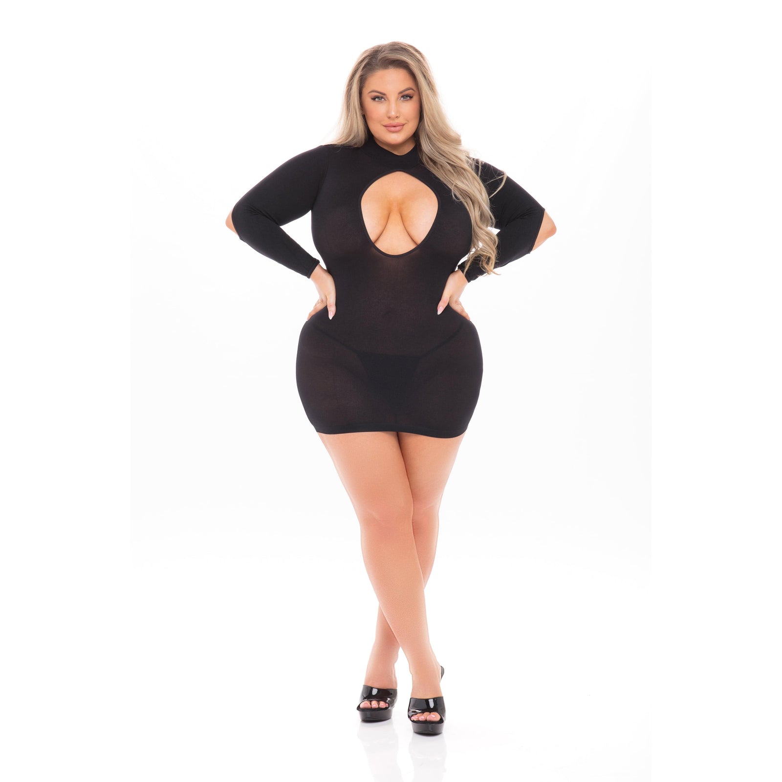 Pink Lipstick - Devilish Backless Dress Costume Queen (Black) -  Dresses  Durio.sg