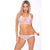 Pink Lipstick - Festival Flirt 2 Pieces Bra Set M/L (White) -  Lingerie Set  Durio.sg