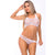 Pink Lipstick - Festival Flirt 2 Pieces Bra Set M/L (White) -  Lingerie Set  Durio.sg