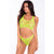Pink Lipstick - Festival Flirt 2 Pieces Bra Set S/M (Green) -  Lingerie Set  Durio.sg
