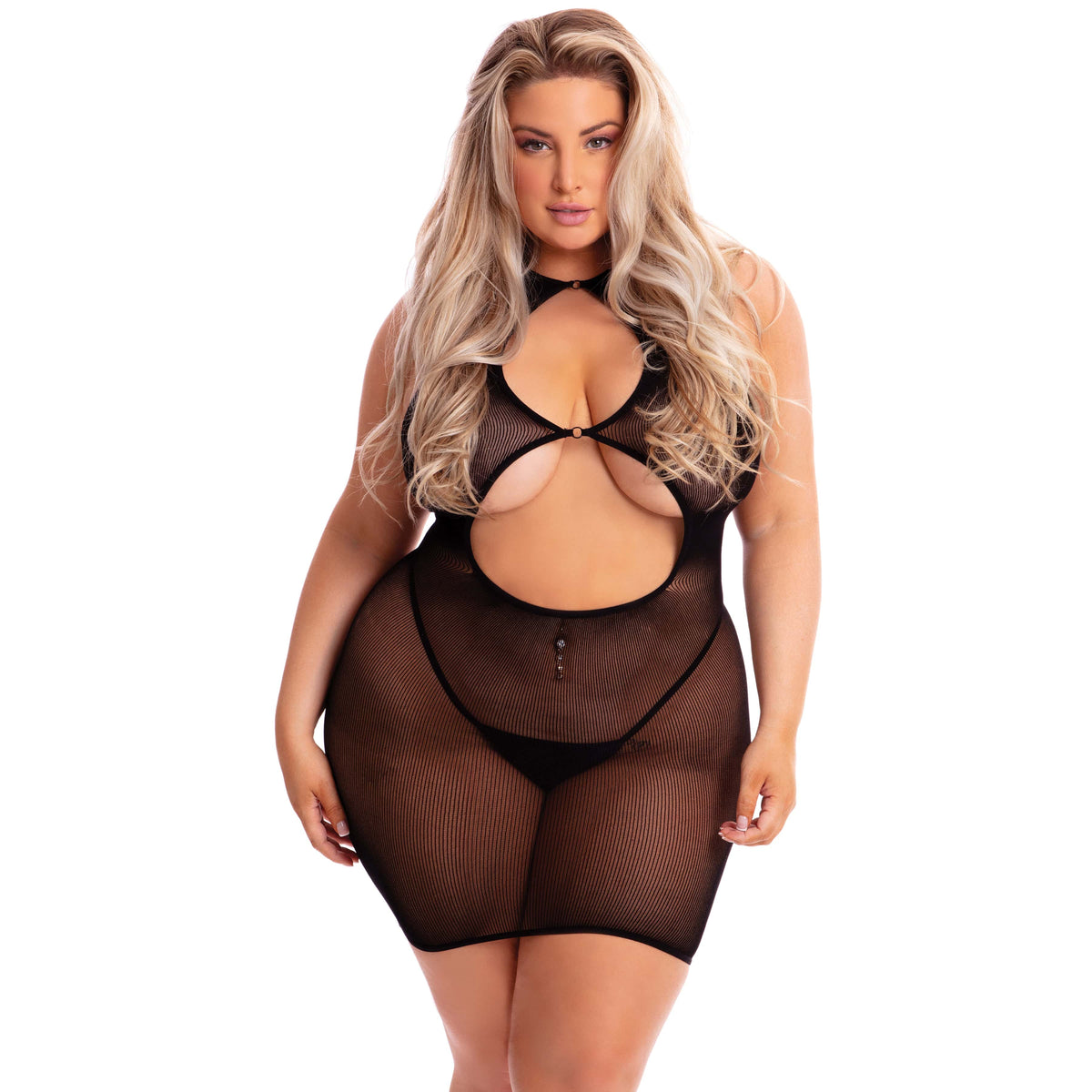 Pink Lipstick - Follow Me Mini Dress Costume Queen (Black) -  Dresses  Durio.sg