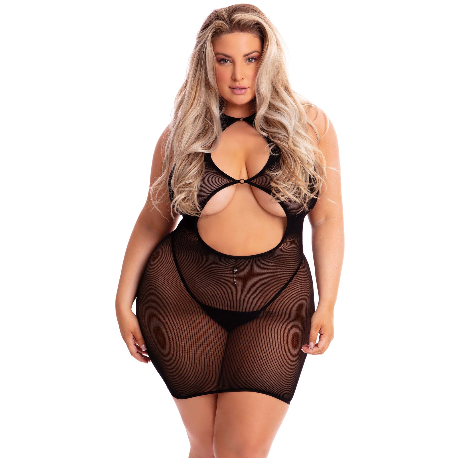 Pink Lipstick - Follow Me Mini Dress Costume Queen (Black) -  Dresses  Durio.sg