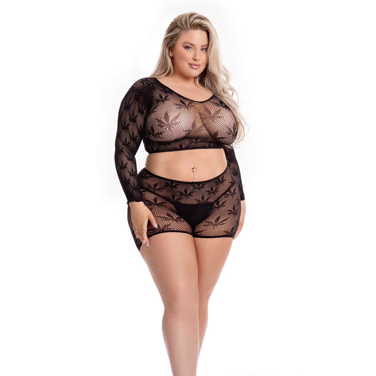 Pink Lipstick - Leaf It To Me Short Costume Set Queen (Black) -  Costumes  Durio.sg