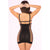 Pink Lipstick - Raw Cut Open Slit Dress Costume OS (Black) -  Dresses  Durio.sg