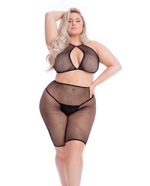 Pink Lipstick - Sunset Glow Bike Short Costume Set Queen (Black) -  Costumes  Durio.sg