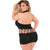 Pink Lipstick - Womanizer Seamless Dress Costume Queen (Black) -  Dresses  Durio.sg