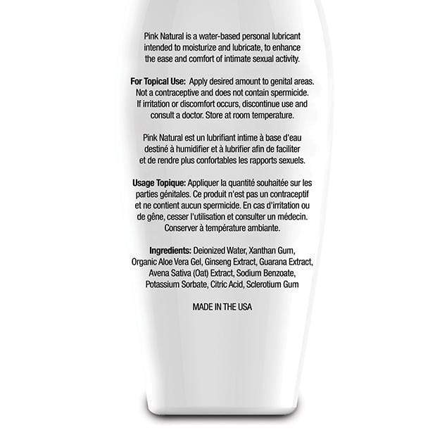 Pink - Natural Water Based Lubricant for Women 2.8oz -  Lube (Water Based)  Durio.sg
