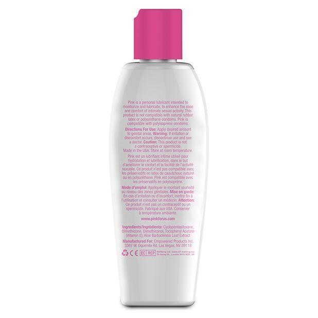 Pink - Silicone Lubricant for Woman 4.7oz -  Lube (Silicone Based)  Durio.sg