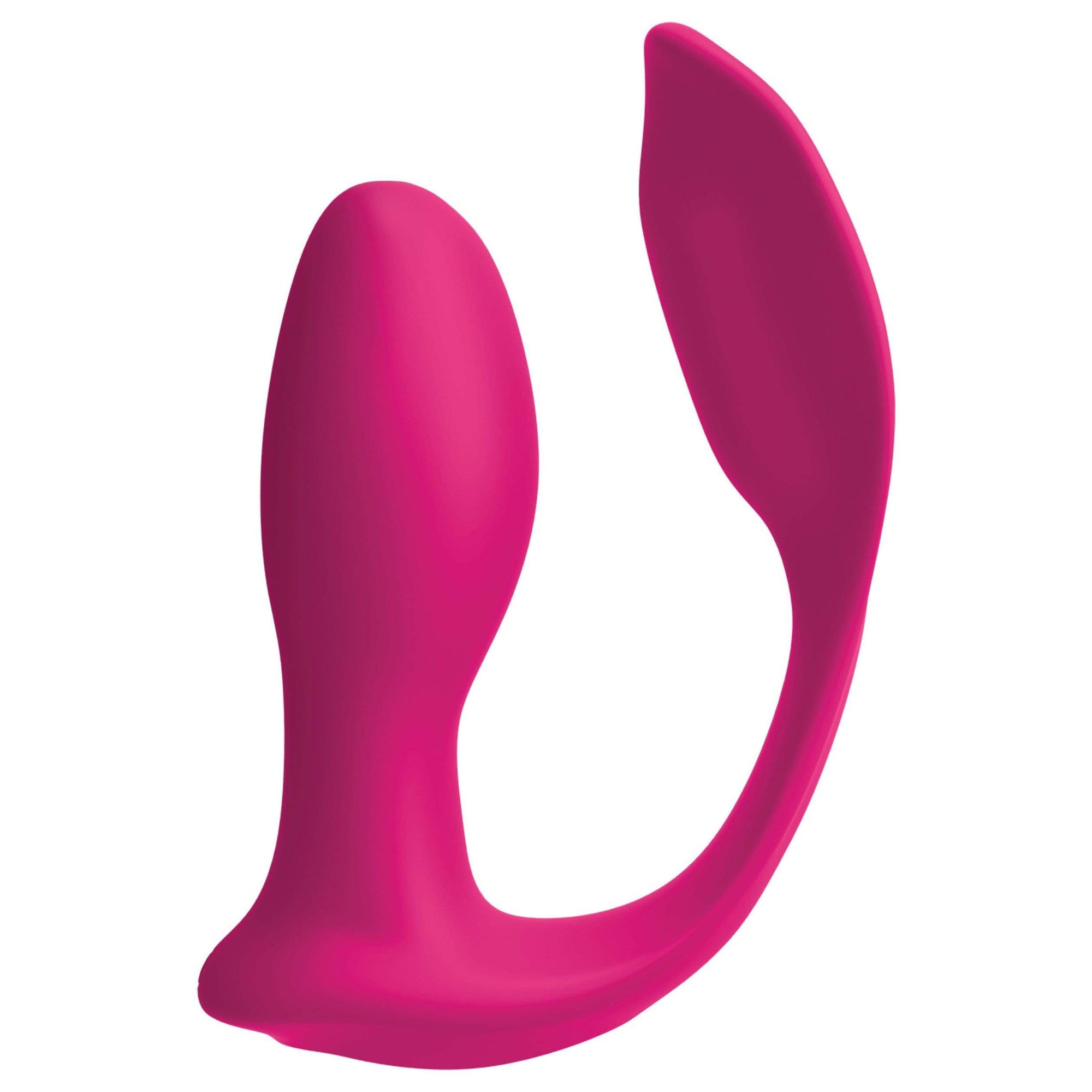 Pipedream - 3Some Myself and Us Double Ecstasy Silicone Vibrator (Pink) -  Couple's Massager (Vibration) Rechargeable  Durio.sg