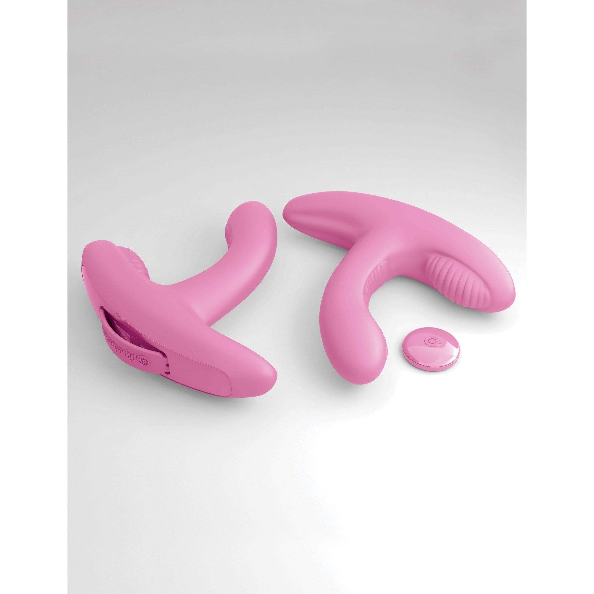 Pipedream - 3Some Myself and Us Rock N Grind Silicone Vibrator (Pink) -  Prostate Massager (Vibration) Rechargeable  Durio.sg
