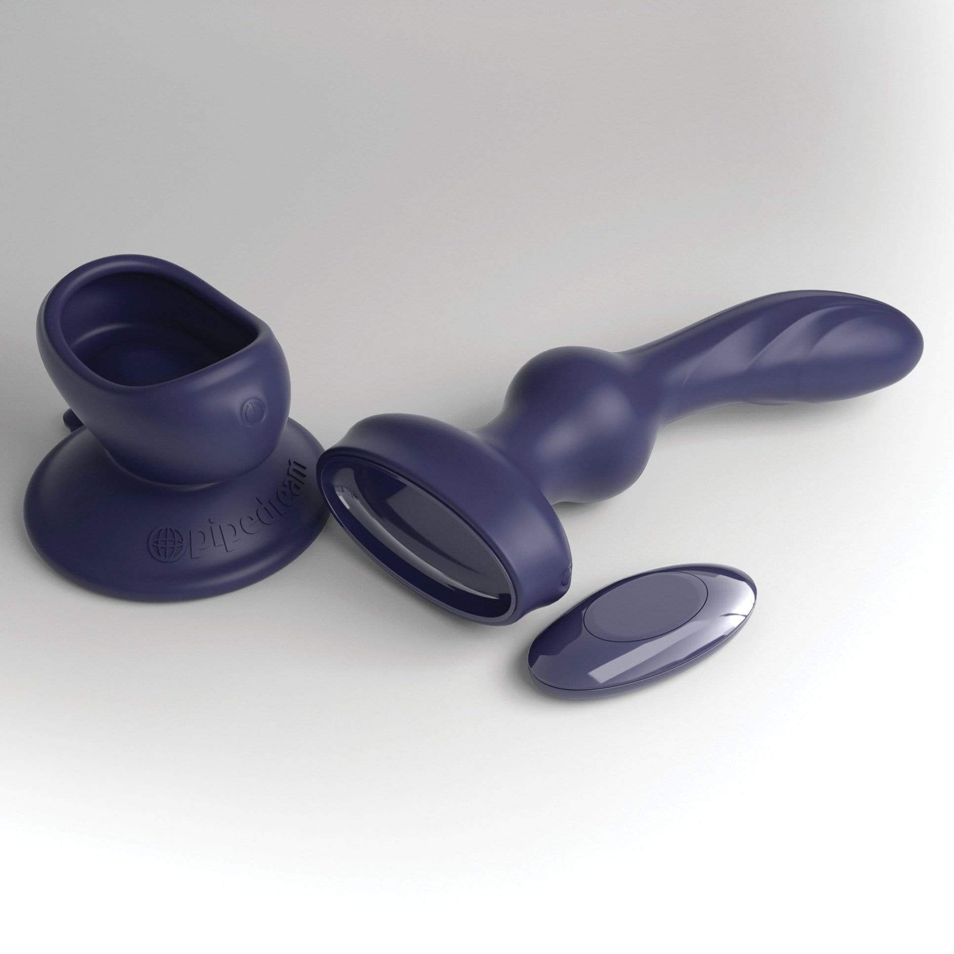 Pipedream - 3Some Wall Banger Vibrating Anal P Spot Massager (Blue) -  Remote Control Anal Plug (Vibration) Rechargeable  Durio.sg