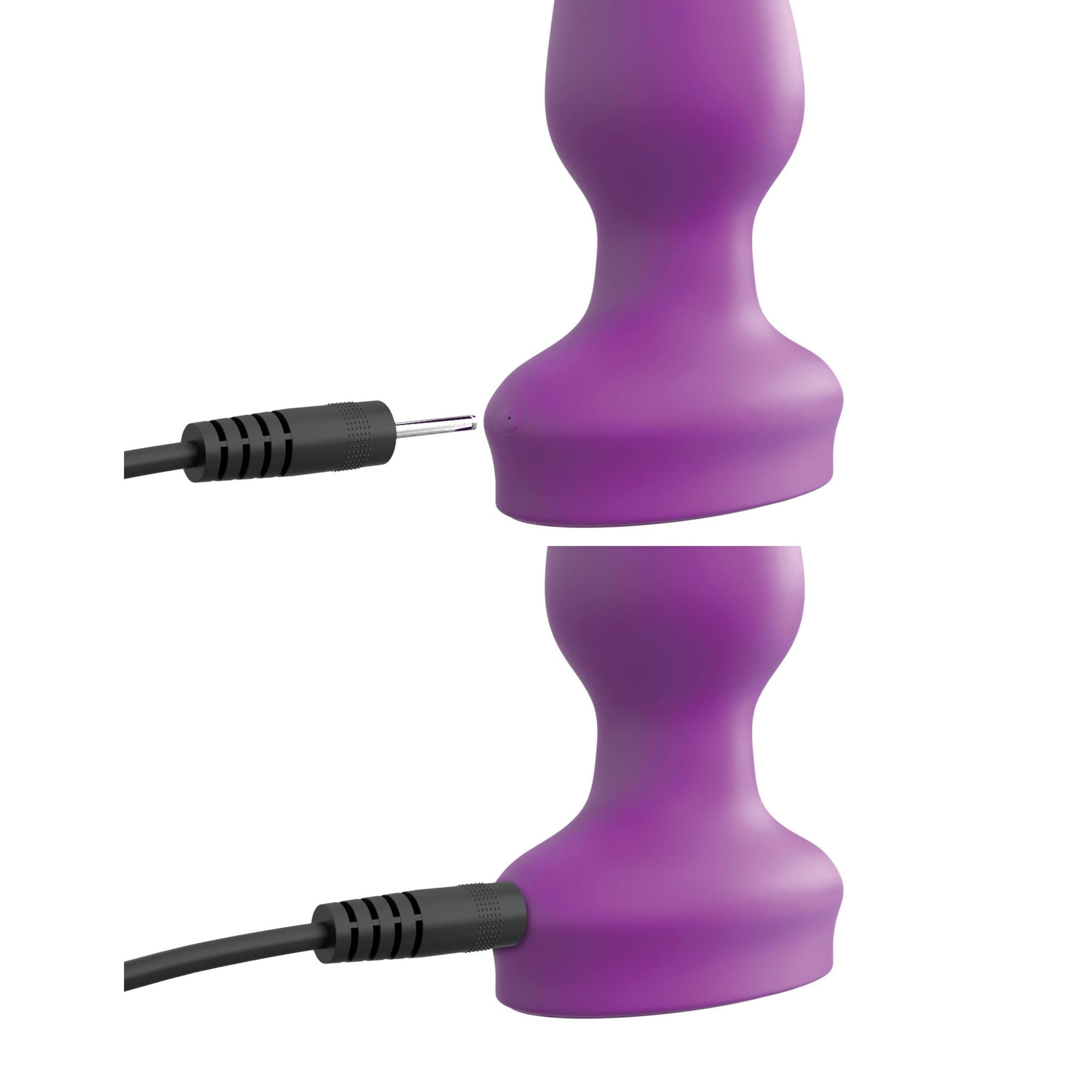 Pipedream - 3Some Wall Banger Vibrating Anal Plug (Purple) -  Remote Control Anal Plug (Vibration) Rechargeable  Durio.sg