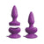 Pipedream - 3Some Wall Banger Vibrating Anal Plug (Purple) -  Remote Control Anal Plug (Vibration) Rechargeable  Durio.sg