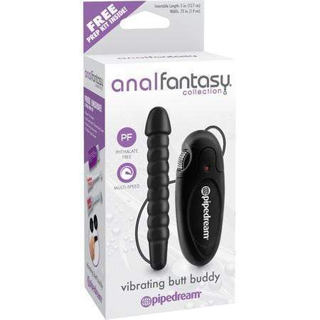 Pipedream - Anal Fantasy Collection Vibrating Butt Buddy (Black) -  Prostate Massager (Vibration) Non Rechargeable  Durio.sg