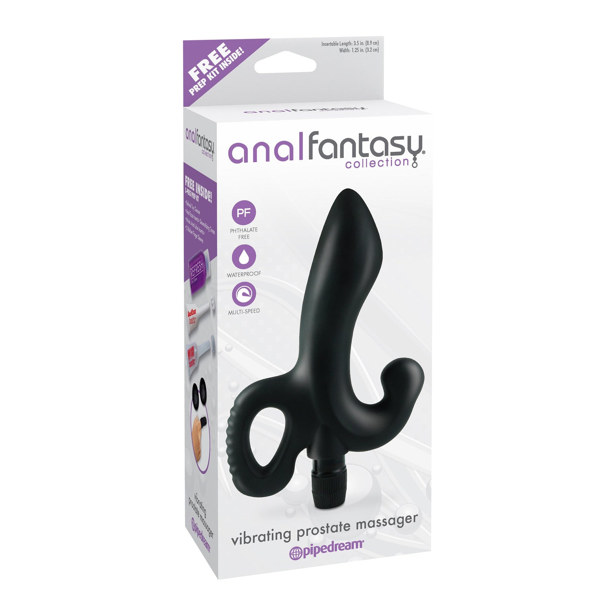 Pipedream - Anal Fantasy Collection Vibrating Prostate Massager -  Prostate Massager (Vibration) Non Rechargeable  Durio.sg