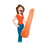 Pipedream - Bachelorette Party Favors Captain Pecker The Part Wrecker (Beige) -  Bachelorette Party Novelties  Durio.sg