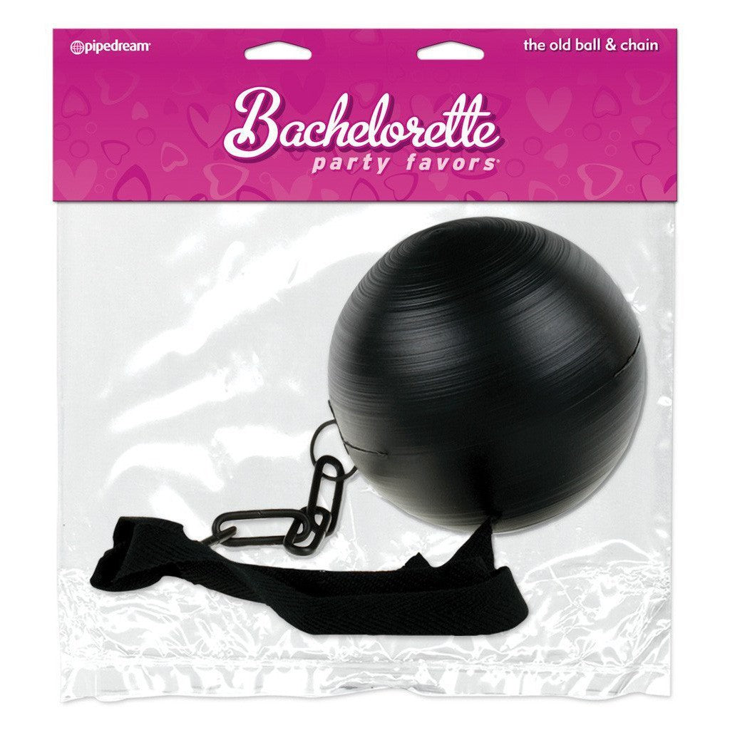 Pipedream - Bachelorette Party Favors Party Ball &amp; Chain (Black) -  Bachelorette Party Novelties  Durio.sg