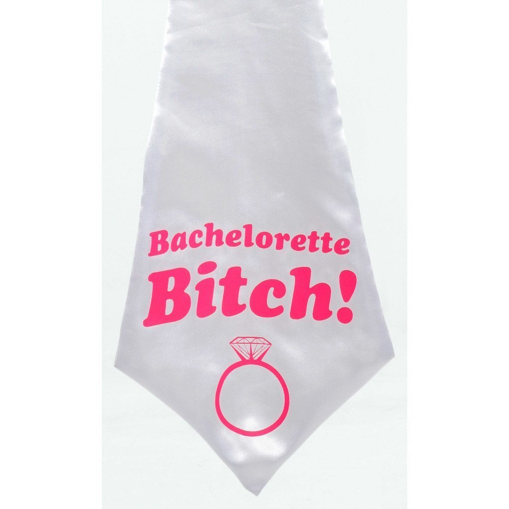 Pipedream - Bachelorette Party Favors Party Ties (Pink) -  Bachelorette Party Novelties  Durio.sg