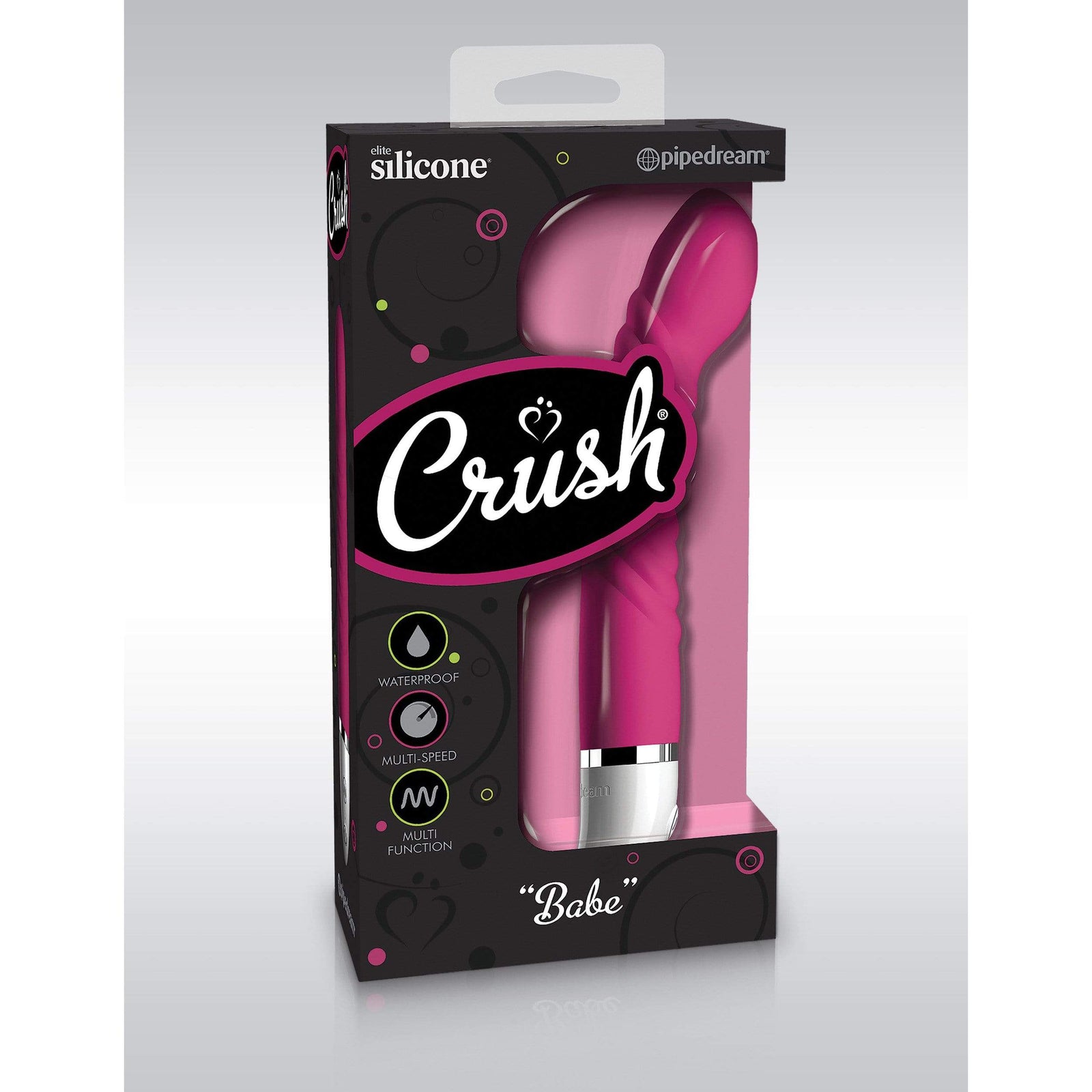 Pipedream - Crush Babe G Spot Vibrator (Pink) -  G Spot Dildo (Vibration) Non Rechargeable  Durio.sg