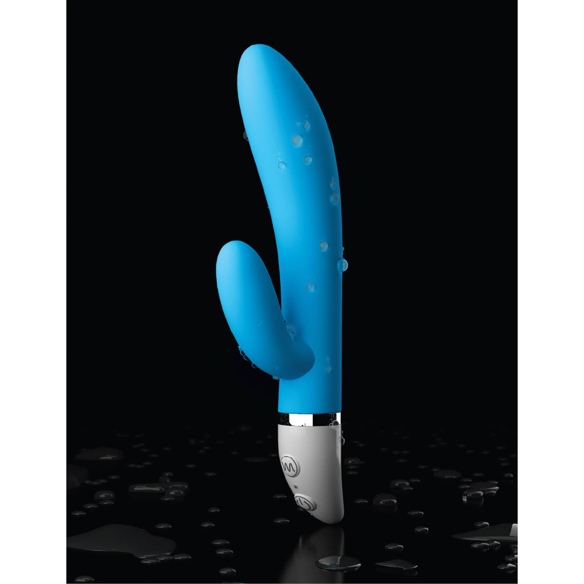 Pipedream - Crush Cuddle Bear Rabbit Vibrator (Blue) -  Rabbit Dildo (Vibration) Non Rechargeable  Durio.sg