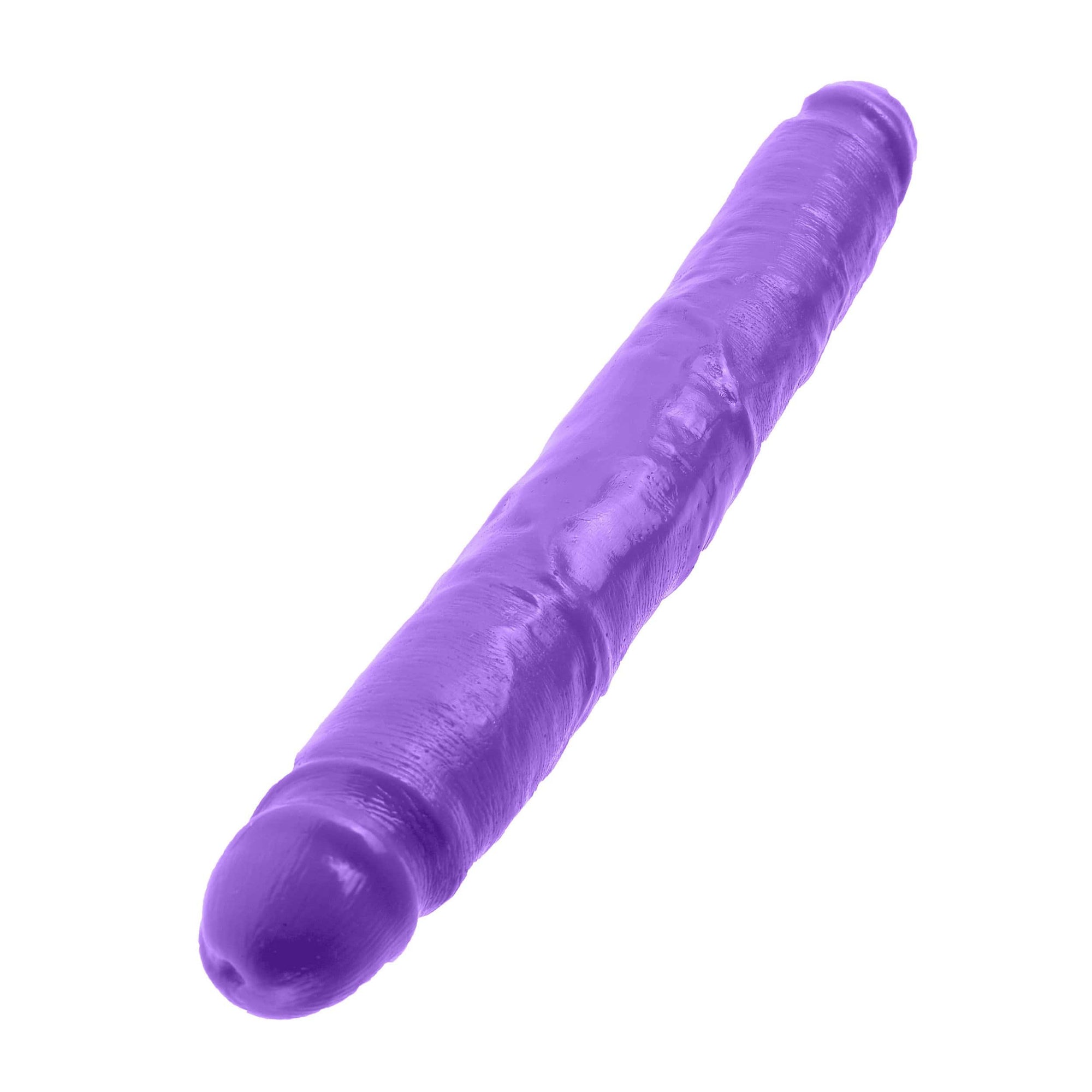 Pipedream - Dillio Double Dong 12" (Purple) -  Double Dildo (Non Vibration)  Durio.sg