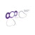 Pipedream - Fantasy C-Ringz 3 Ring Quick Release Trainer Set (Purple) -  Silicone Cock Ring (Non Vibration)  Durio.sg