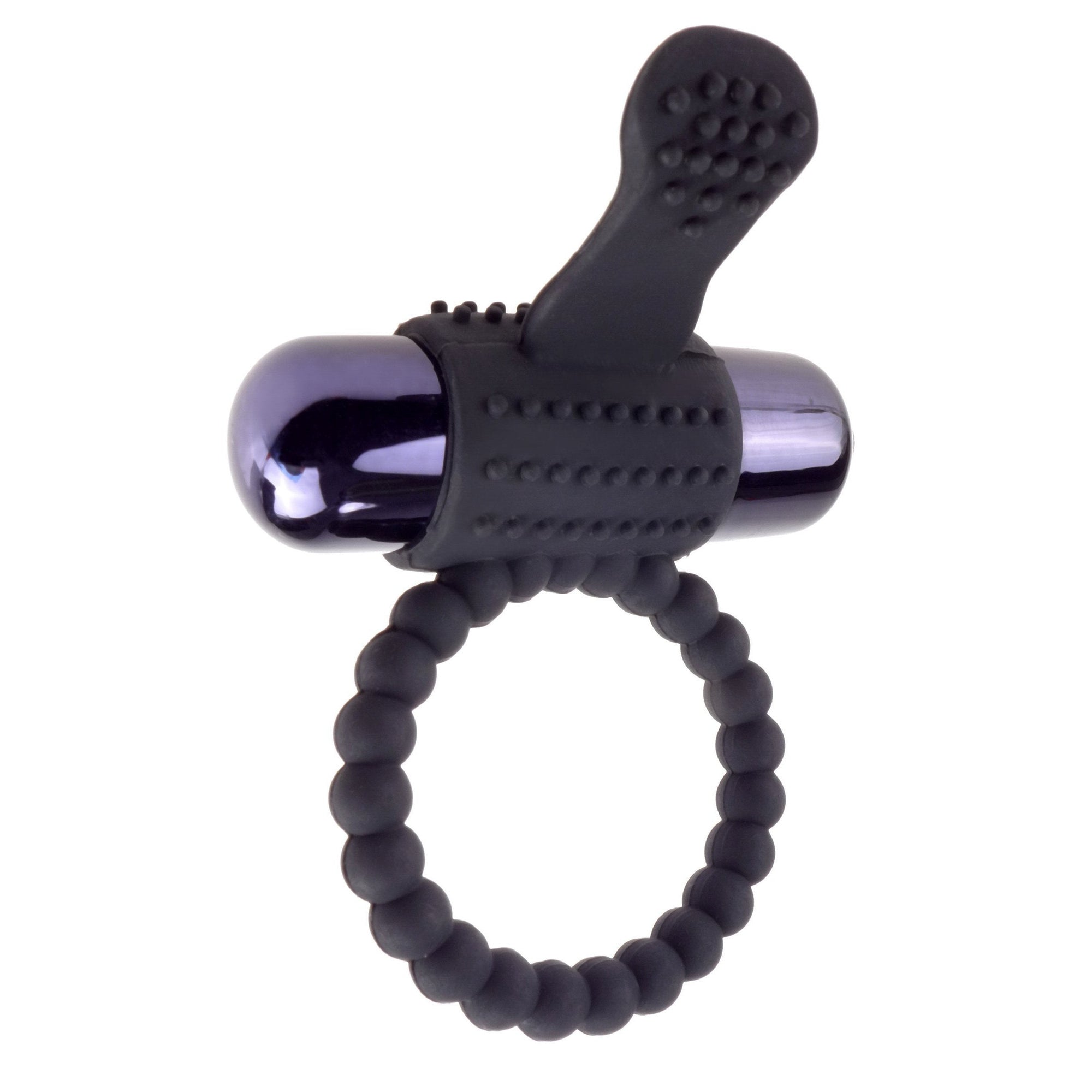 Pipedream - Fantasy C-Ringz Vibrating Silicone Super Ring (Black) -  Silicone Cock Ring (Vibration) Non Rechargeable  Durio.sg