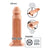 Pipedream - Fantasy X-tensions Silicone Hollow Extension 8" (Flesh) -  Strap On with Hollow Dildo for Male (Non Vibration)  Durio.sg