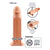 Pipedream - Fantasy X-tensions Silicone Hollow Penis Extension 9" (Flesh) -  Cock Sleeves (Non Vibration)  Durio.sg