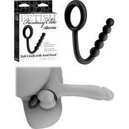 Pipedream - Fetish Fantasy Elite Ball Cinch With Anal Bead (Black) -  Anal Beads (Non Vibration)  Durio.sg