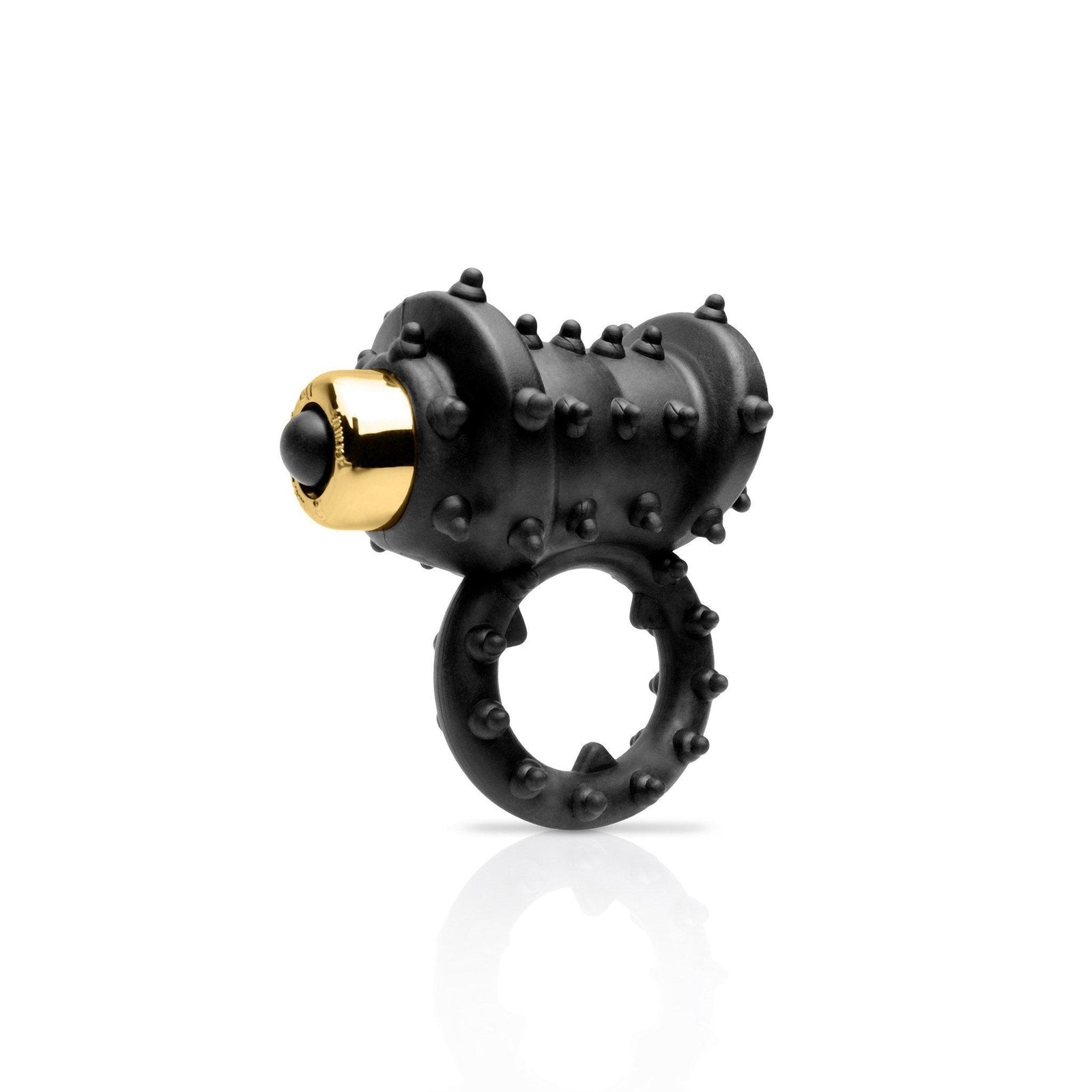 Pipedream - Fetish Fantasy Gold Vibrating Cock Ring (Black) -  Rubber Cock Ring (Vibration) Non Rechargeable  Durio.sg