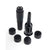 Pipedream - Fetish Fantasy Limited Edition Mini-Mite Vibe With Attachements -  Non Realistic Dildo w/o suction cup (Vibration) Non Rechargeable  Durio.sg