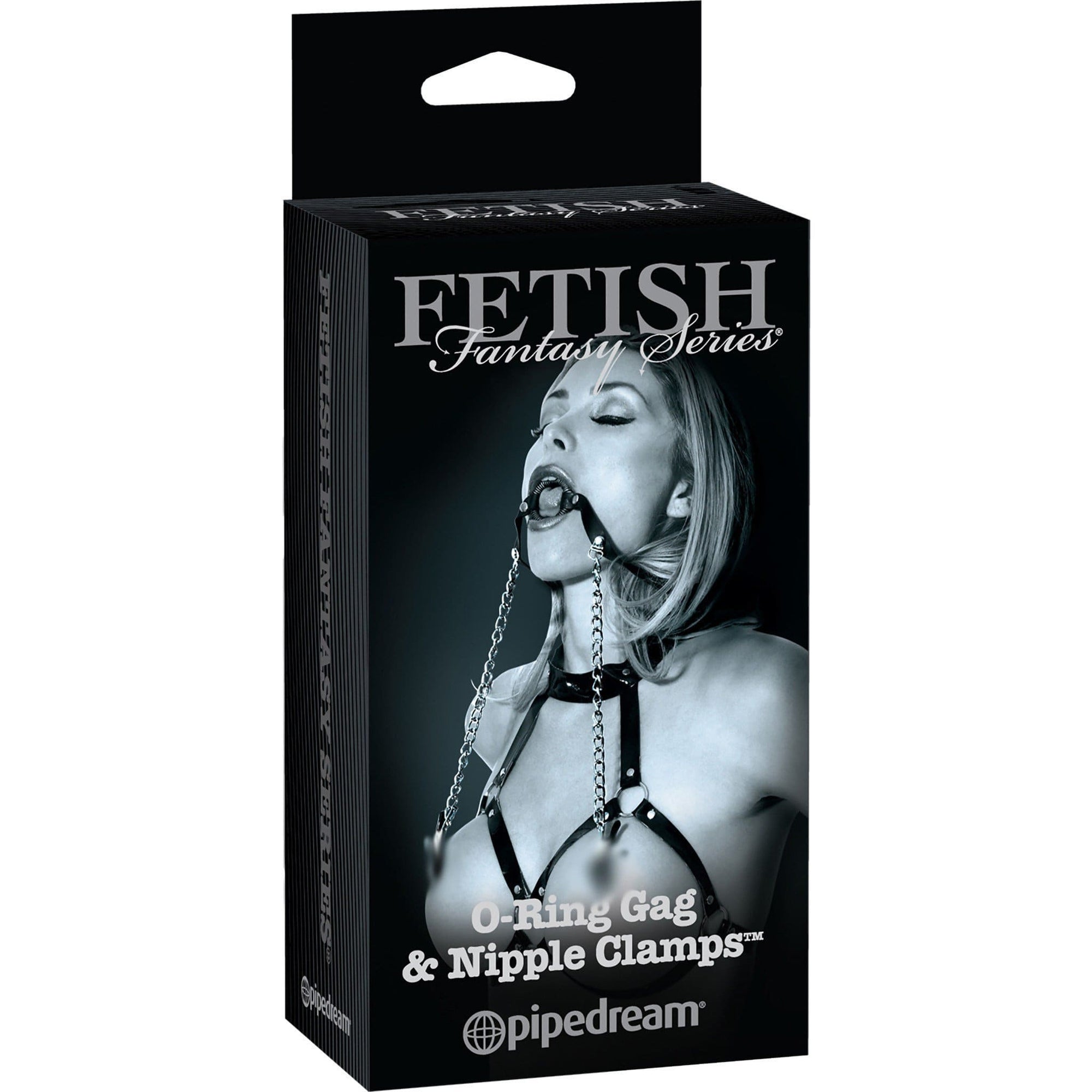 Pipedream - Fetish Fantasy Limited Edition O-Ring Gag & Nipple Clamps -  Nipple Clamps (Non Vibration)  Durio.sg