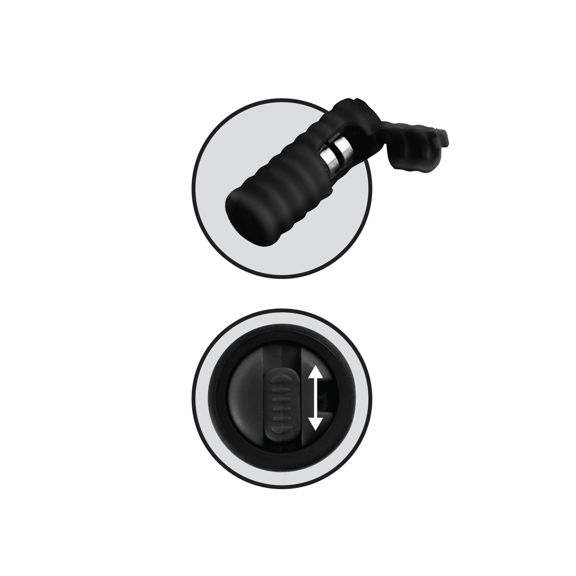 Pipedream - Fetish Fantasy Limited Edition Vibrating Silicone Nipple Lassos (Black) -  Strap On with Hollow Dildo for Male (Vibration) Non Rechargeable  Durio.sg