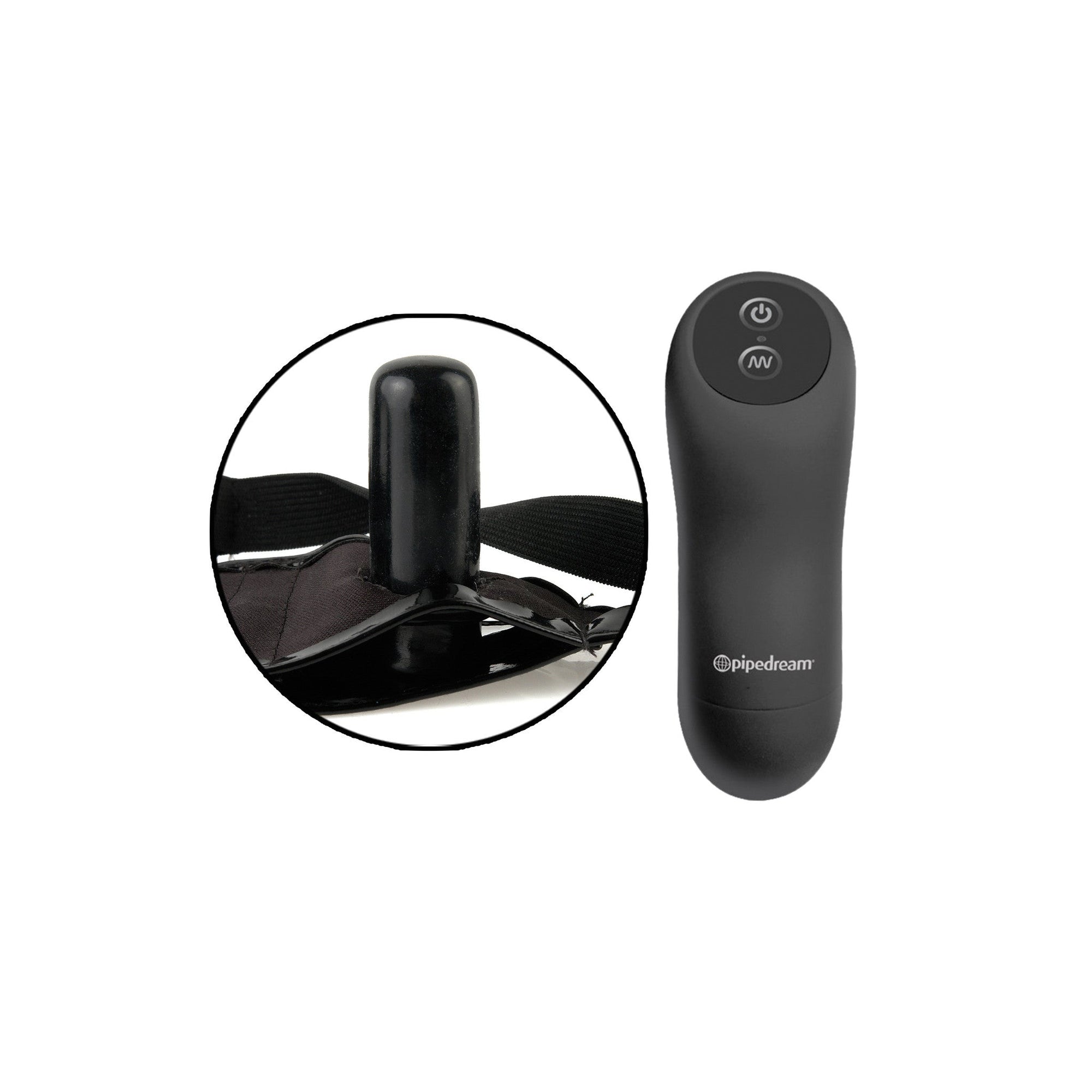 Pipedream - Fetish Fantasy Remote Control Fantasy Strap On For Female -  Strap On with Non hollow Dildo for Female (Vibration) Non Rechargeable  Durio.sg