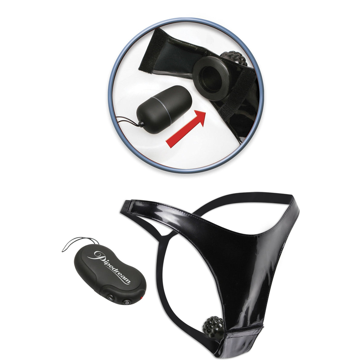 Pipedream - Fetish Fantasy Series 10-Function Remote Control Fantasy Panty -  Lingerie (Vibration) Non Rechargeable  Durio.sg