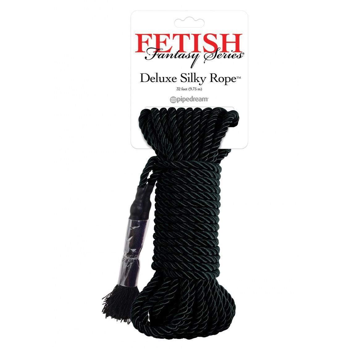 Pipedream - Fetish Fantasy Series  Deluxe Silky Rope 32 Ft (Black) -  Rope  Durio.sg