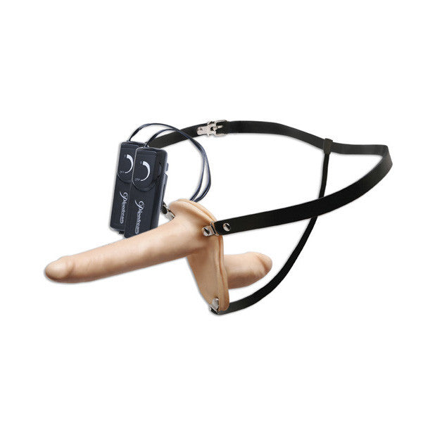 Pipedream - Fetish Fantasy Series Super Penetrix Strap-on 6" -  Non RC Strap On with Dildo for Reverse Insertion (Vibration) Non Rechargeable  Durio.sg