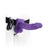 Pipedream - Fetish Fantasy Series Vibrating Hollow Strap On with Balls 7" (Purple) -  Strap On with Hollow Dildo for Male (Vibration) Non Rechargeable  Durio.sg